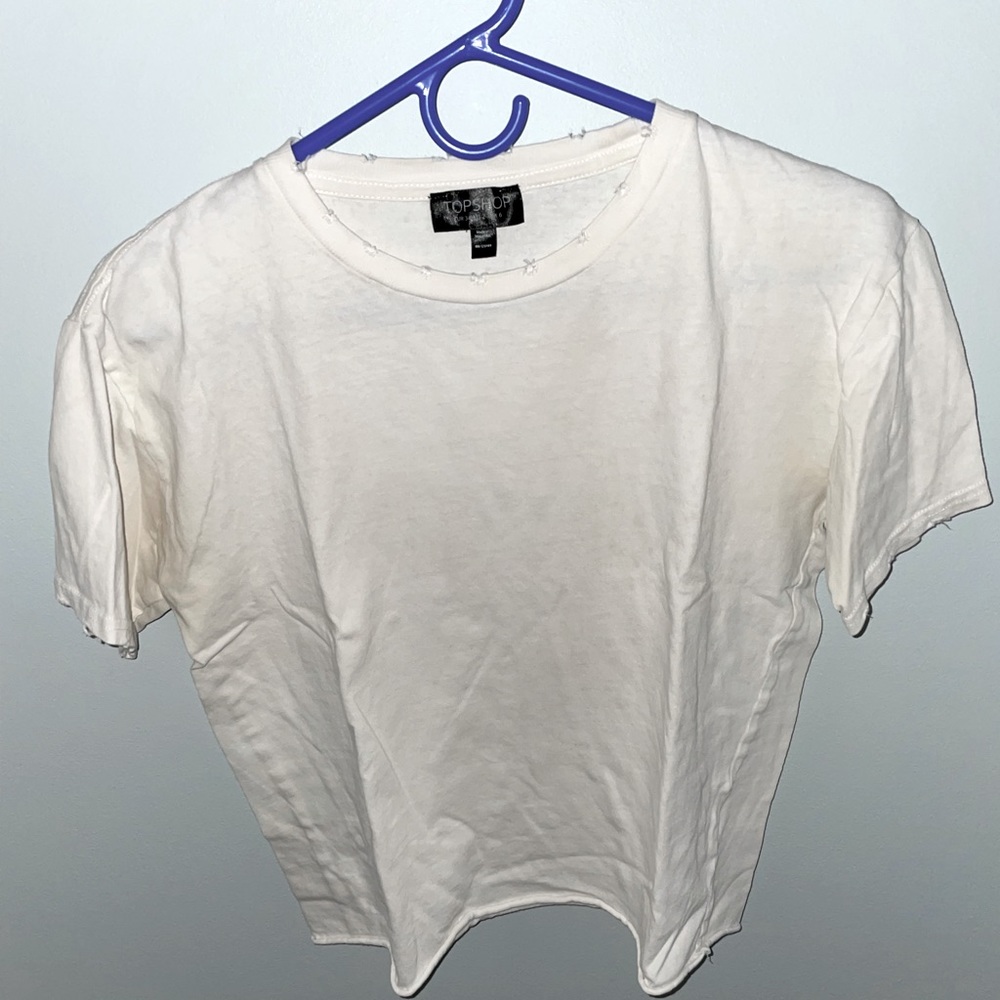 White top shop shirt.